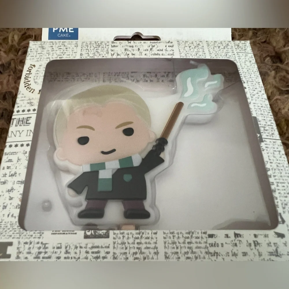 Harry Potter PME Birthday Candle Draco Malfoy Cupcake Cake Decoration Party NEW